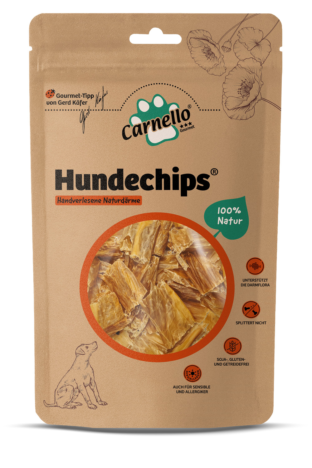 Hundechips – Vorderseite