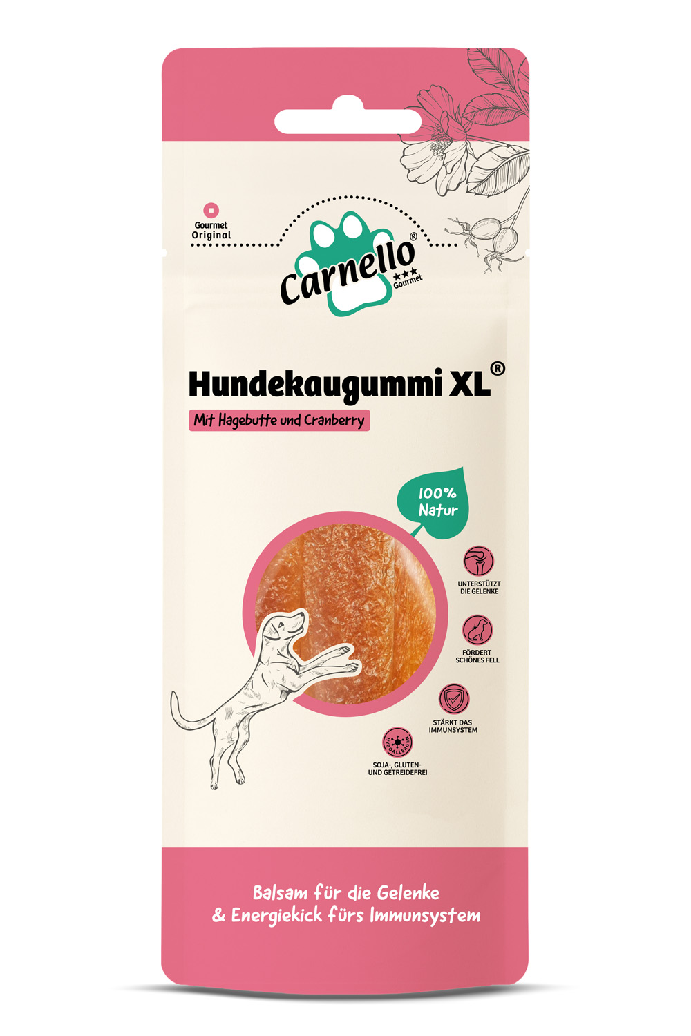 Hundekaugummi XL – Vorderseite